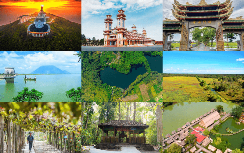 Bản đồ Du lịch Tây Ninh